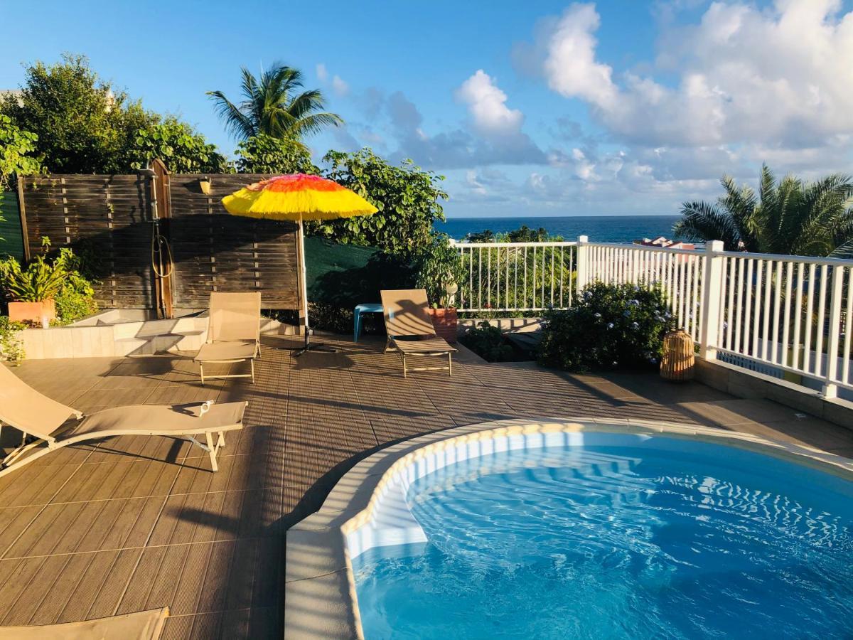 Mango Sea -Villa "Maracudja" Et Appartement "Jojoba" Avec Piscine & Vue Sur Les Iles Saint-Francois  Luaran gambar