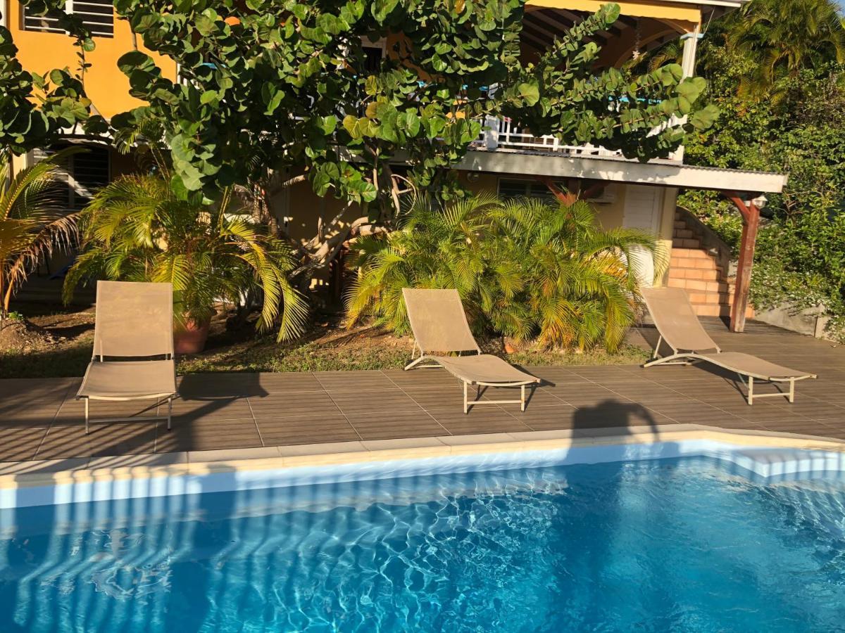 Mango Sea -Villa "Maracudja" Et Appartement "Jojoba" Avec Piscine & Vue Sur Les Iles Saint-Francois  Luaran gambar