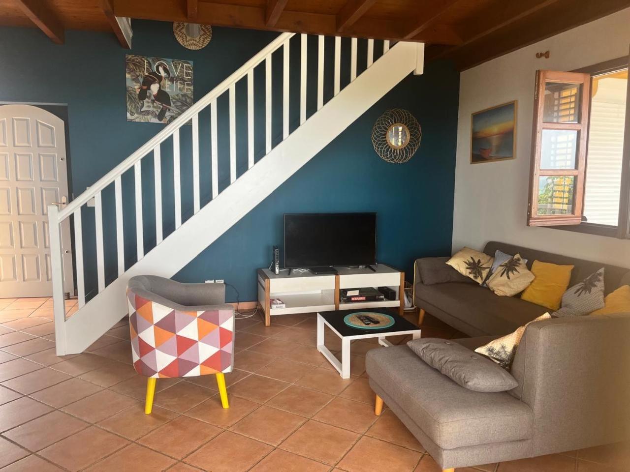 Mango Sea -Villa "Maracudja" Et Appartement "Jojoba" Avec Piscine & Vue Sur Les Iles Saint-Francois  Luaran gambar